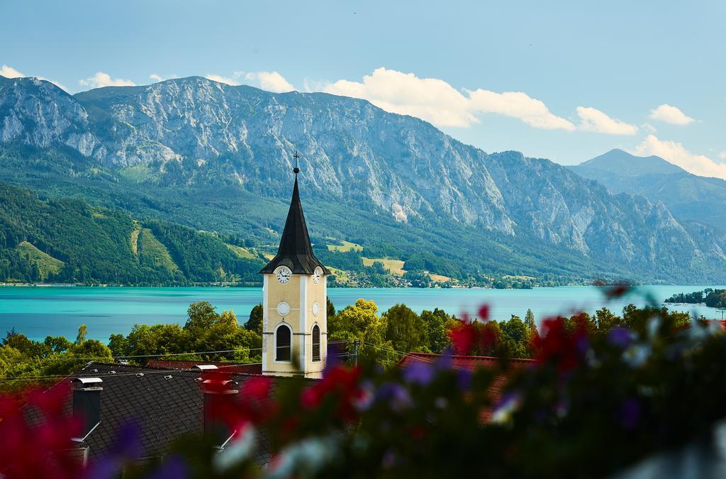 Boutique Hotel Aichinger Nussdorf am Attersee Dış mekan fotoğraf